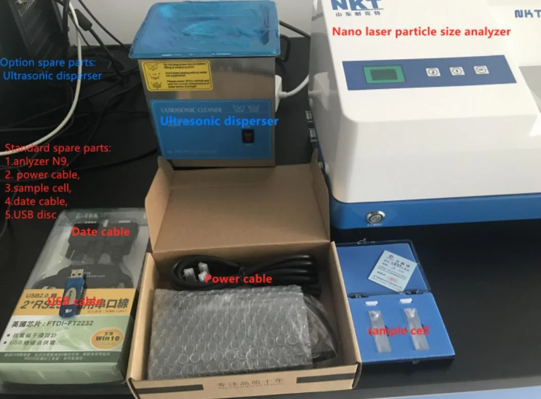 Dynamic Light Scattering Nanometer (1-10000nm) Laser Particle Size Analyzer