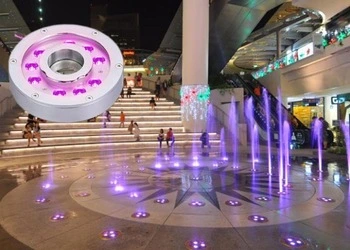 9W/27W IP68 LED Underwater Fountain Ring with Lighting