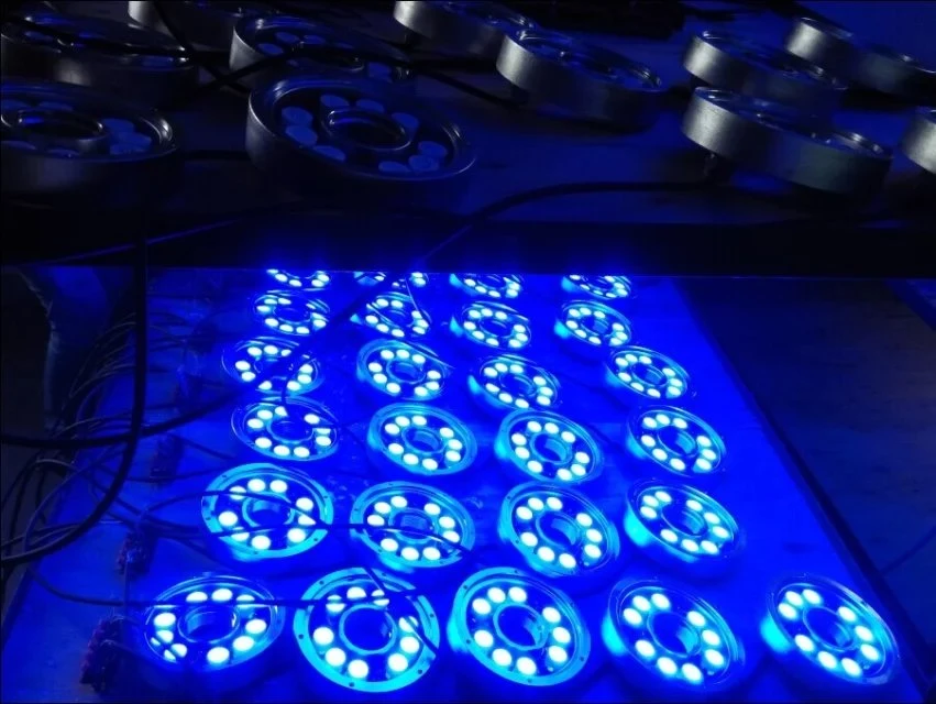 9W/27W IP68 LED Underwater Fountain Ring with Lighting
